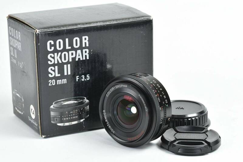 ★良品★Voigtlander フォクトレンダー COLOR-SKOPAR カラースコパー 20mm F3.5 SL II PENTAX ペンタックスKマウント♪/m58