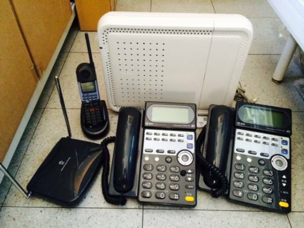 NTT BX-AME-(1) ３台セット　アナログコードレス電話機付き(K)