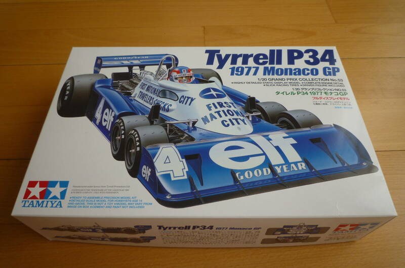 タミヤ　1/20　タイレル　P34 1977 モナコ　GP 　ITEM 20053