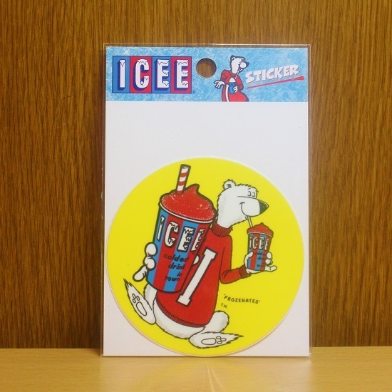 ICEE BEAR 　アイシーベア　ステッカー　アイシーベアー　