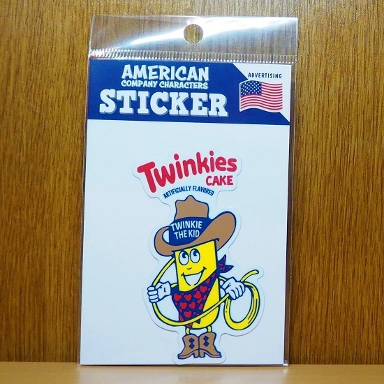 トゥインキー　Twinkies 　Cake　ステッカー　アメリカン　カンパニー　キャラクター 　アドバタイジング　　アメリカ雑貨