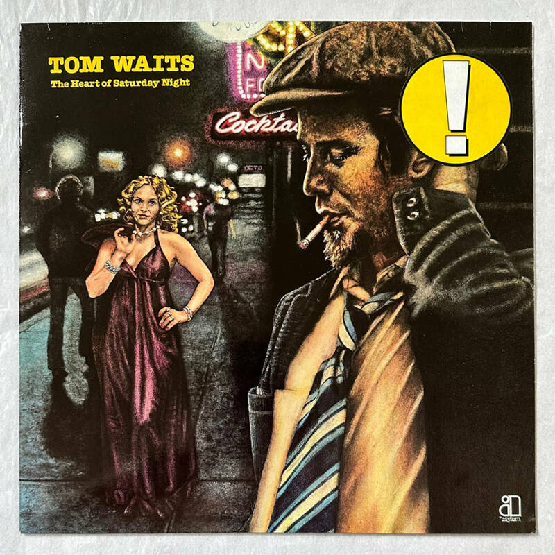 ■1974年 Reissue Europe盤 Tom Waits - The Heart Of Saturday Night 12”LP K 53 035 / Asylum Records