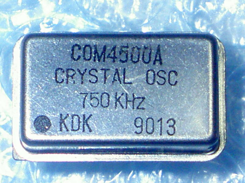 KDK クリスタルオシレーター CRYSTAL OSC COM4500A 750KHz