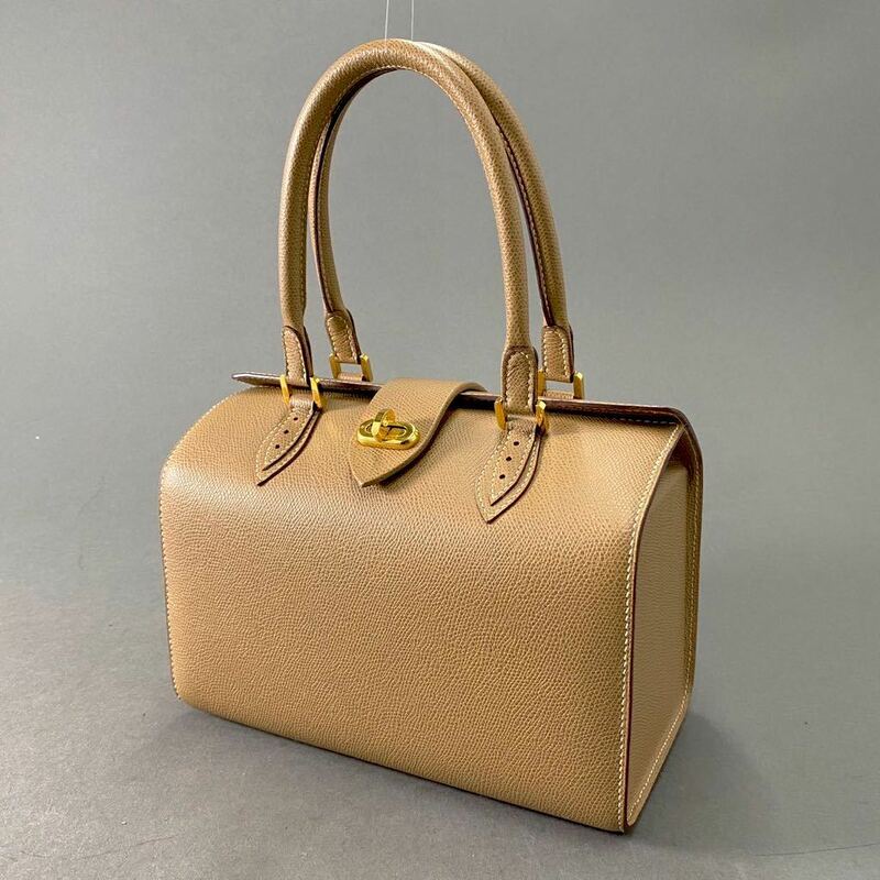 ◯1g8《美品》定価154万 MORABITO モラビト Orsay Horizon オルセー ホライゾン キャメル ハンドバッグ バニティバッグ レディース 女性鞄