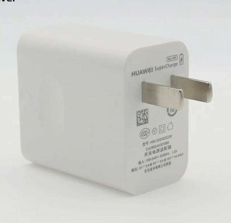 Huawei 40W SuperCharge SCP Chargerケーブル付き　コンセント式　40w高速充電　ACアダプター 急速充電器 コンセント 純正品