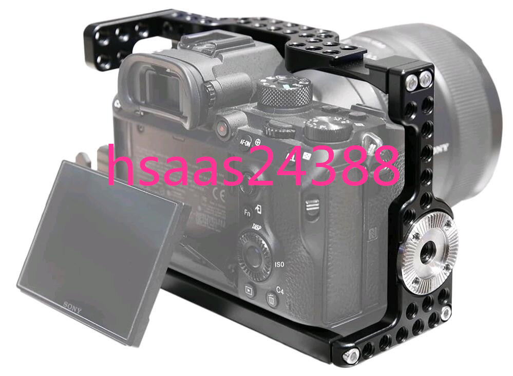  NICEYRIG カメラケージ For Sony A1 / A9 / A7 / A7III / A7MIII / A7RIII / A7RII / A7SII /A7SIII/ A7II / A7S / A7Rカメラに対応ー172 