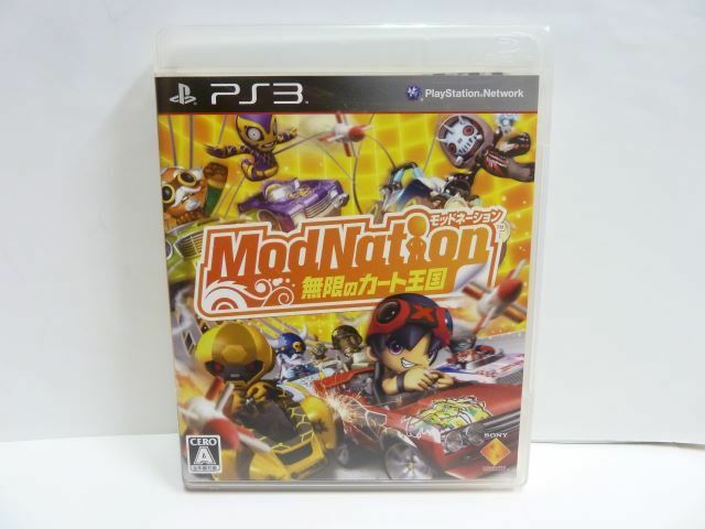 ■ PS3ソフト モッドネーション 無限のカート王国 取扱説明書あり/ModNation/プレステ3/送料180円 ■