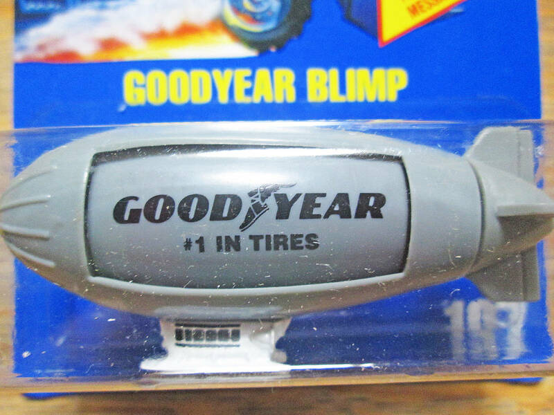 ★レアレア★珍品その5★ビンテージ ブルーカード★GOODYEAR BLIMP/ブリンプ/タイヤ/飛行船/気球/アドバルーン/宣伝 広告 船/航空機/宇宙船