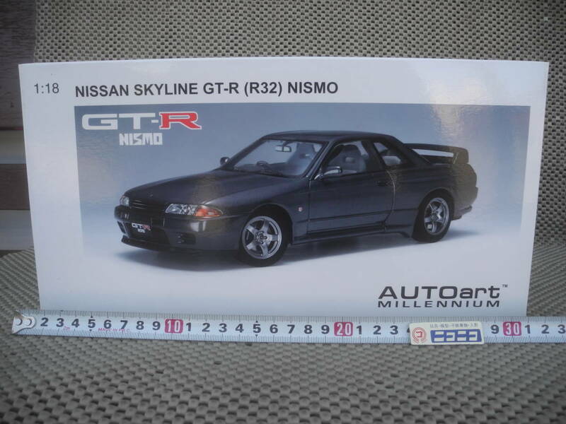 【ミニカー】1/18 オートアート 日産 スカイライン GT-R（R32）NISMO／AUTOart MILLENIUM NISSAN SKKYLINE GT-R(R32) NISMO