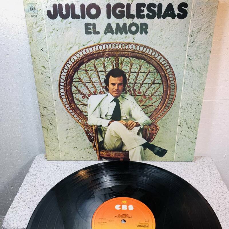 record　レコード　JULIO IGLESIAS　フリオ・イグレシアス　EL AMOR　洋楽　1円スタート