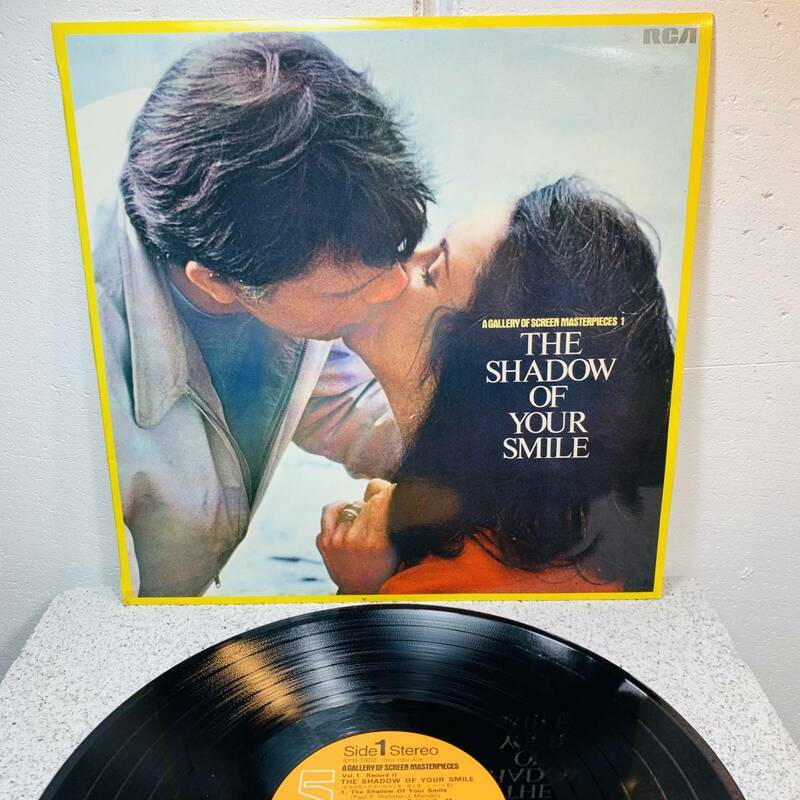 record　レコード　A GALLERY OF SCREEN MASTERPIECES 1　THE　SHADOW OF YOUR SMILE　 映画音楽　1円スタート