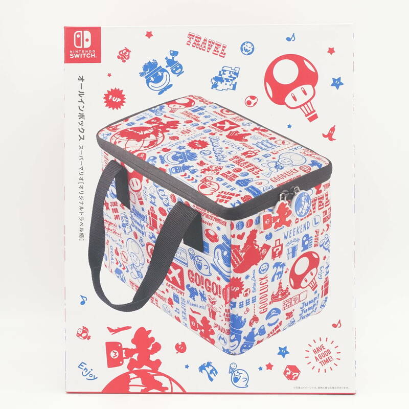 任天堂 Nintendo Switch オールインボックス スーパーマリオ オリジナルトラベル柄/ニンテンドースイッチ用カバー/未開封/12063