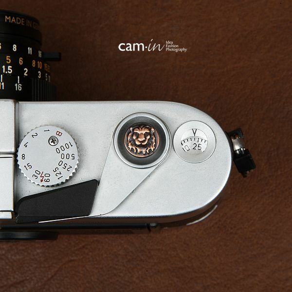 cam-in ソフトシャッターボタン | レリーズボタン 創作型 ライオン - CAM9113
