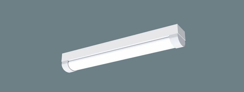 パナソニック　天井直付型　20形　一体型LEDベースライト　防湿型・防雨型　笠なし型　800 lmタイプ・昼白色・非調光　XLW202NENK LE9