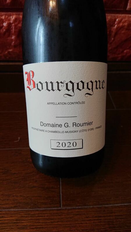 ジョルジュ・ルーミエ ブルゴーニュ・ルージュ 2020年 Georges Roumier Bourgogne Rouge