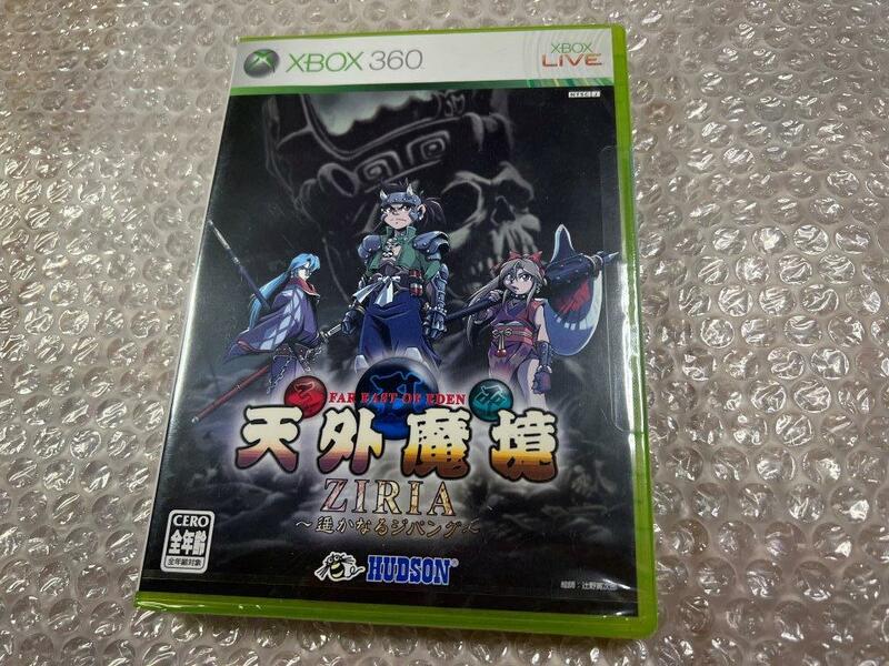 XBOX360 天蓋魔境 ZIRIA / Tengai Makyou 新品未開封 表面焼けあり 破れなし 送料無料 同梱可