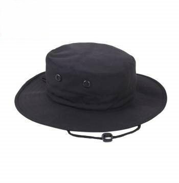 値下げ！！Rothco★ Adjustable Boonie Hat ロスコ　55％コットン/ 45ポリ　ハット　ワンサイズ　フリー　ブラック