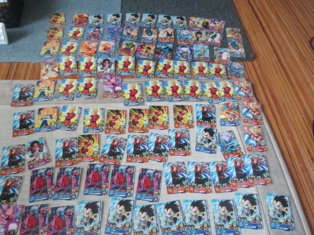 スーパードラゴンボールヒーローズ カード まとめ売り 約100枚 トレカ SDBH ベジータ/魔人ブウ/ゴテンクス/チャオズ/他