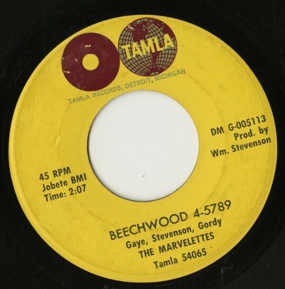 62年 USオリジナル45s The Marvelettes - Beechwood 4-5789 / Someday, Someway [T-54065] キュートなガールズ・ソウル Motown Soul Funk