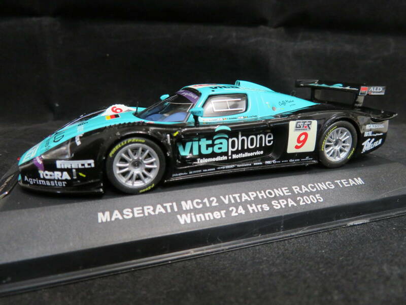1/43　マセラティ　MC12　スパ　24H　2005　ウイナー　＃9　”ヴィータフォン　レーシングチーム”