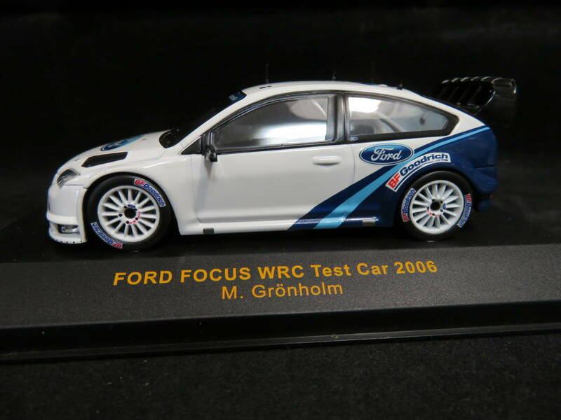 1/43　フォード　フォーカス　WRC　テストカー　2006　M,グロンホルム、