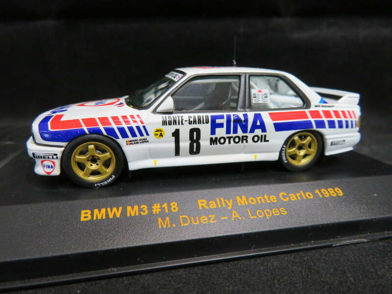 1/43　BMW　M3　ラリー　モンテカルロ　1989　＃18