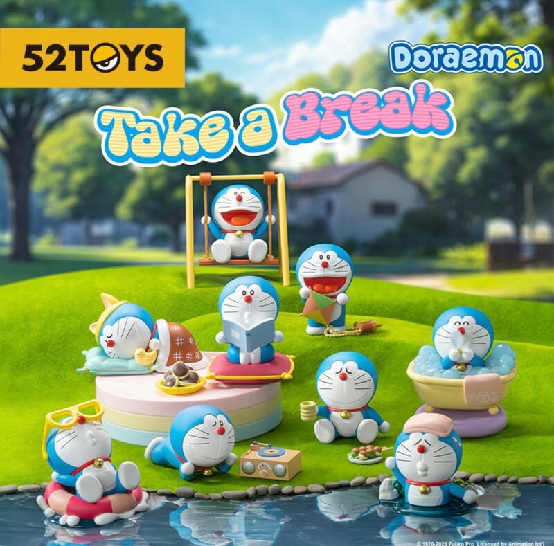 52TOYS 海外限定　DORAEMON ドラえもん　TAKE A BREAKフィギュア8種セット