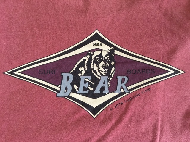 古着 良品 ヴィンテージ Bear 旧タグ ベアー Tシャツ size L バックプリント 