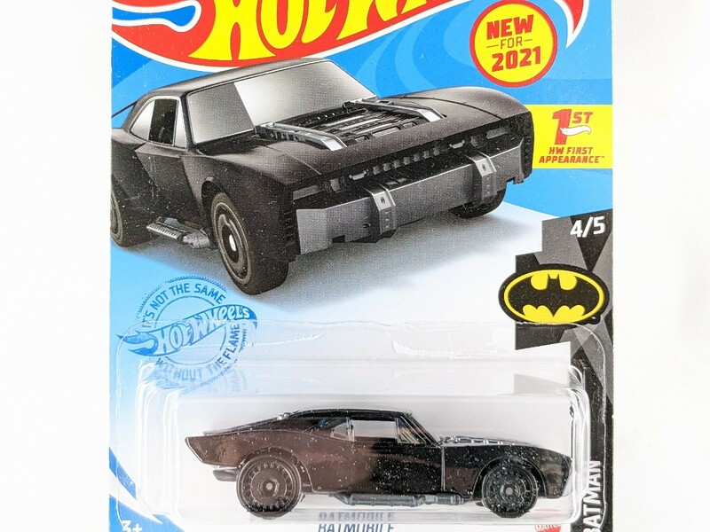 US版 ホットウィール バットモービル バットマン グロッシーブラック 艶あり Batmobile batman Hot Wheels Glossy black L2593 GTB53