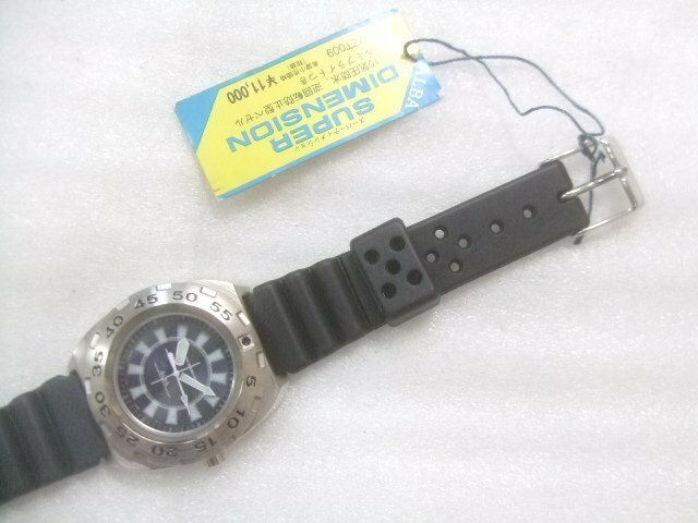 新品未使用レアモデルセイコーアルバダイバータイプスーパーディメンションクオーツ腕時計　X873