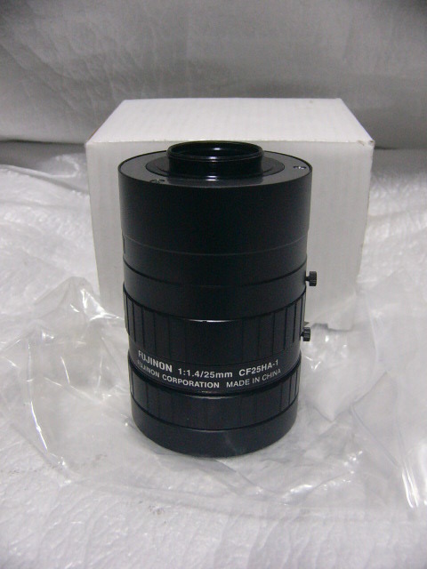 ★未使用★ FUJINON CF25HA-1 25mm F1.4 Cマウントレンズ 1"大光径 1.5メガ画素対応高品質