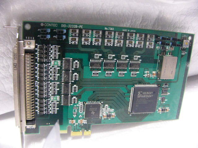 ★動作保証美品★ CONTEC DIO-3232B-PE PCI Express IO入出力ボード 32ch/32ch