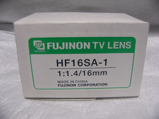 ★新品★ FUJINON HF16SA-1 16mm F1.4 Cマウントレンズ 500万画素解像度 2/3"型対応