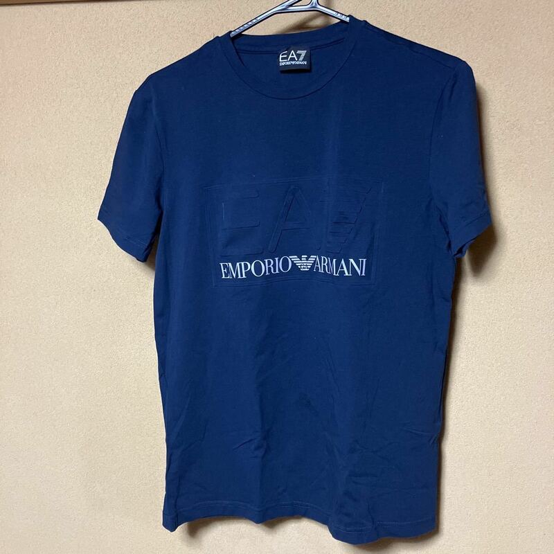 エンポリオアルマーニ EMPORIO ARMANI Tシャツ サイズS ネイビー EA7