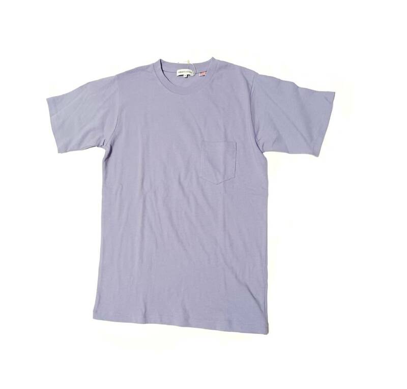 新品 フリークスストア USAコットン クルーネックTシャツ 消臭抗菌加工 ユニセックス 紫 ラベンダー