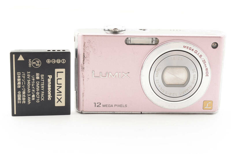 ★☆【外観美品！】 #1940248 82 Panasonic LUMIX DMC-FX40 コンパクト☆★