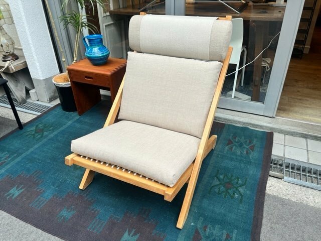 希少 Carl Hansen＆Son カールハンセン&サン ハンス・J・ウェグナー CH3 イージーチェア 張替 メンテナンス済 北欧ヴィンテージ