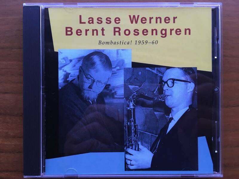 美品 Lasse Werner & Bernt Rosengren BOMBASTICA! 1959-60 CD Compilation / Bop, Post Bop, Swedish Jazz