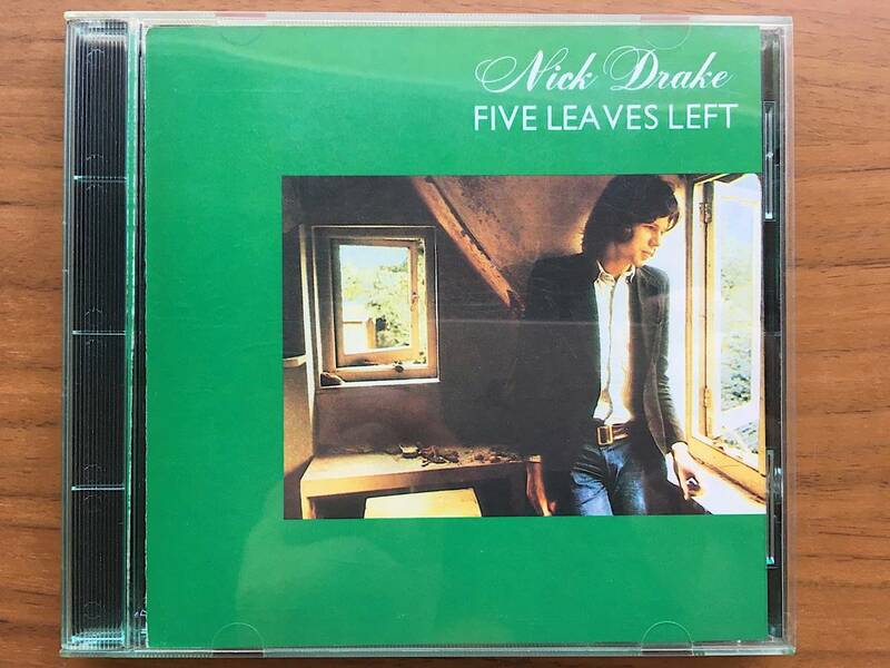 美盤 国内初版 Nick Drake FIVE LEAVES LEFT CD green jewel case 1st with Richard Thompson, Danny Thompson… and more / Folk Rock