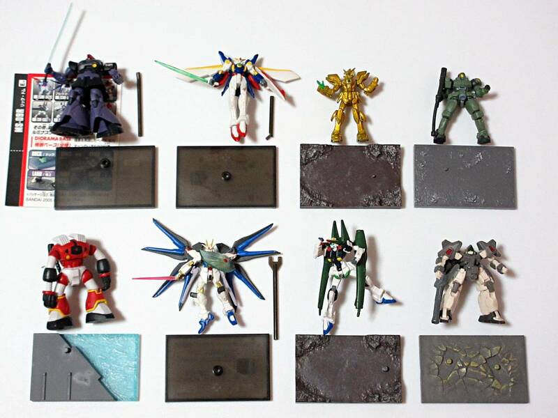 ■ガンダムコレクション Neo.2,3 開封品8体セット■ストライクフリーダム ウィングガンダム リック・ドム シャイニング サーペントなど