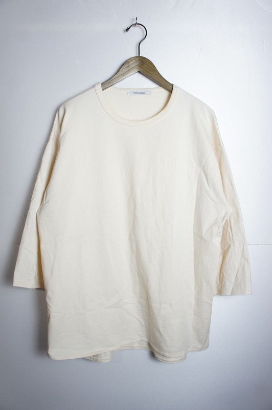 美品正規 JOURNAL STANDARD ジャーナルスタンダード OEテンジクウラメL/S 七分袖 Tシャツ カットソー 22-070-600-5520-1-0 白 M 本物 711N