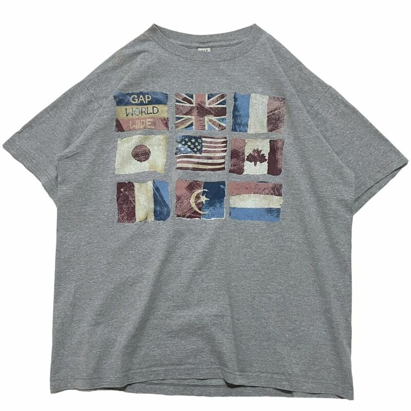 古着 USA製 OLDGAP オールドギャップ プリント Tシャツ