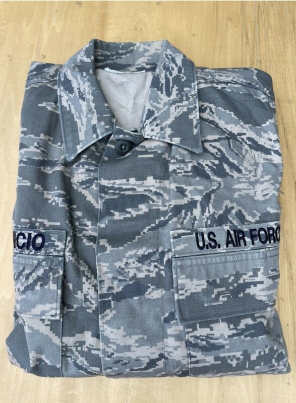 U.S.AIR FORCE 軍服シャツ　古着(0425a2)