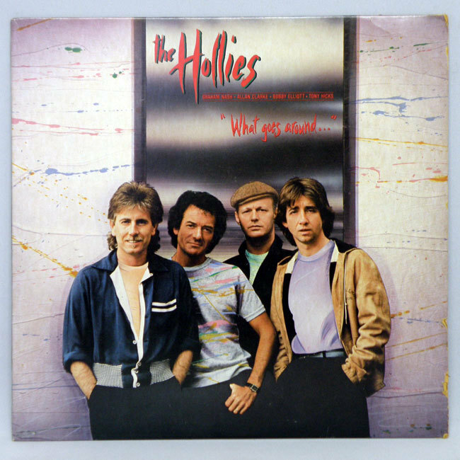 ■【LP】THE Hollies「WHAT GOES AROUND ホリーズ／ストップ・イン・ザ・ネーム・オブ・ラヴ 他全10曲 1983年 Atlantic-80076-1■