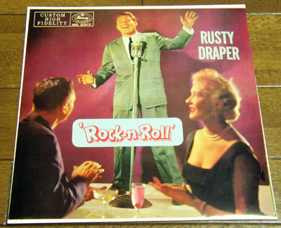 RUSTY DRAPER - Rock-n-Roll - LP/ 50's,ロカビリー,JIVE, Pink Cadillac, Seventeen, Buzz Buzz Buzz, Seven Come Eleven,Mercury Record