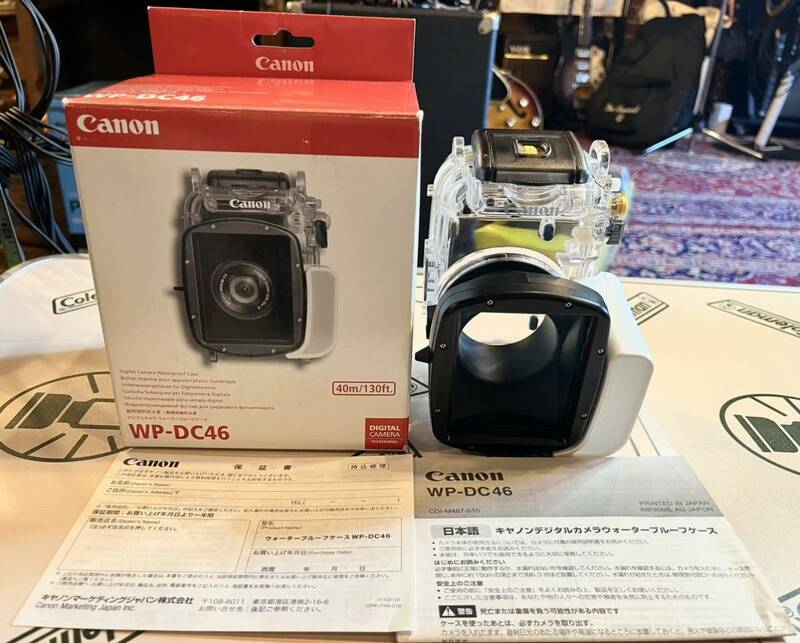 Canon キャノン デジタルカメラ ウォータープルーフ ケース WP-DC46 (40m/130ft) 防水 ケース PSSX260HS対応