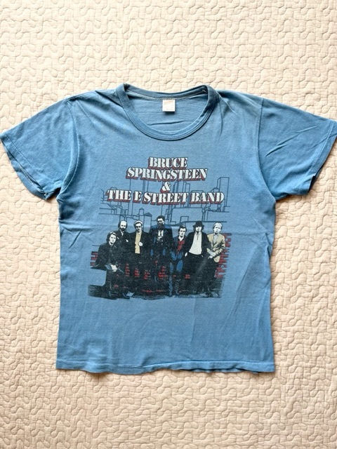 70's〜80's★BRUCE SPRINGSTEEN/ブルーススプリングスティーン ストリートバンド ツアー 音楽 バンド Tシャツ L ビンテージ