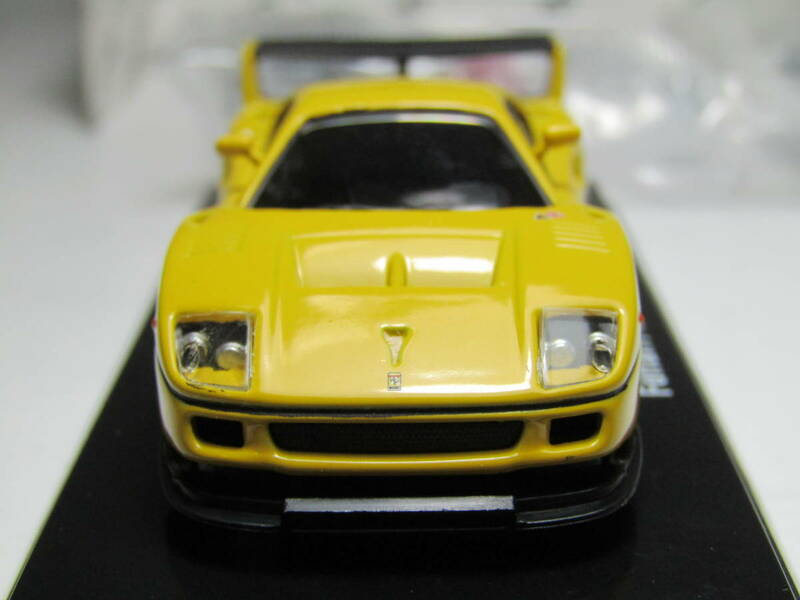 Ferarri 1/64 フェラーリ F40 GTE イエロー 1996 京商製 絶版未組立絶版 YW美保管品 正規ライセンス品 ENZO PININFARINA ピニンファリーナ