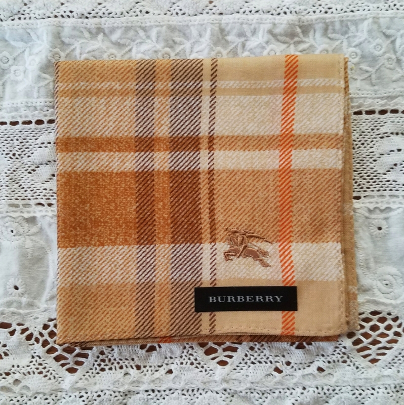 BURBERRY バーバリー ハンカチ 新品 