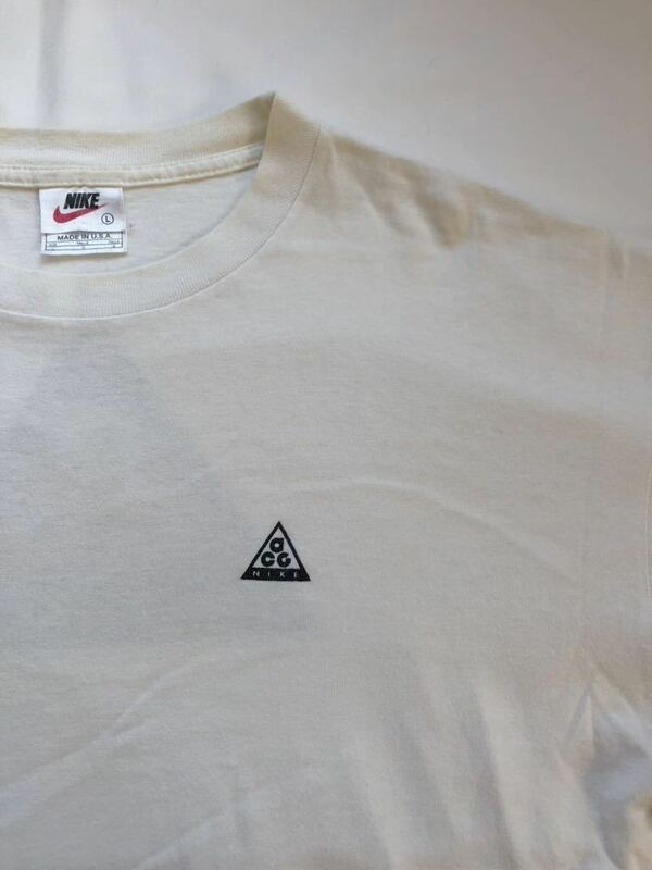 90s NIKE ACG vintage t-shirts ナイキ アメリカ製 USA製 アメリカ ビンテージ Tシャツ アウトドア ストリート プリント Supreme STUSSY